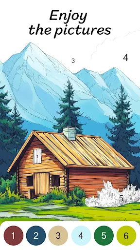 Color by Number for Adults screenshot