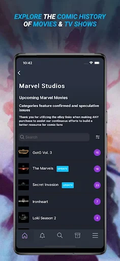Key Collector Comics screenshot