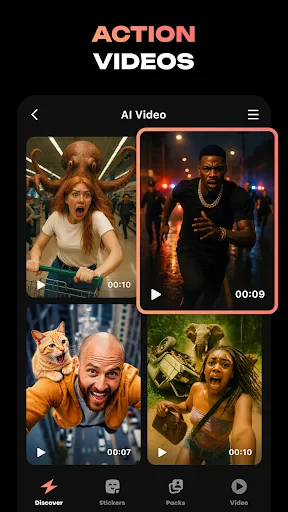 Hula - AI Video Generator screenshot