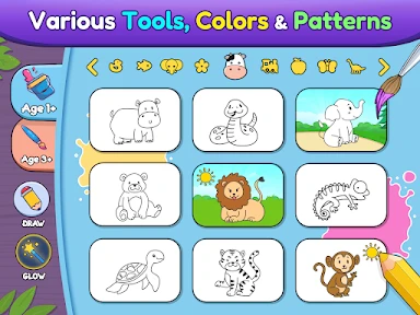 Coloring games for kids: 2-5 y screenshot