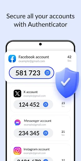 Authenticator App - SafeAuth screenshot