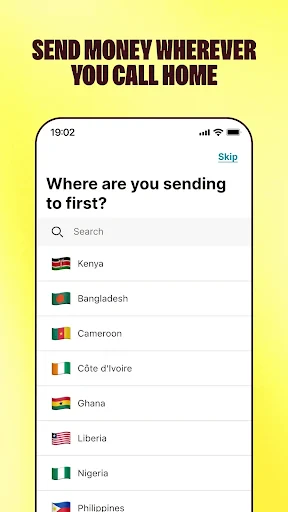 Sendwave—Send Money screenshot