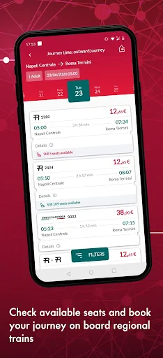 Trenitalia screenshot