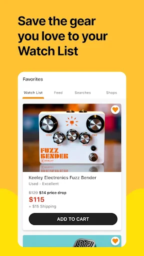 Reverb: Buy & Sell Music Gear screenshot