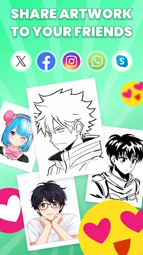 Draw Anime: AR Drawing Sketch screenshot