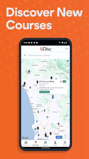 UDisc Disc Golf App screenshot