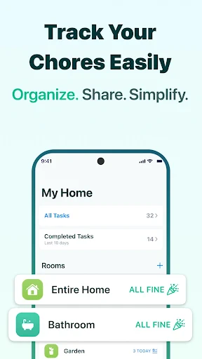House Chores Cleaning Schedule screenshot