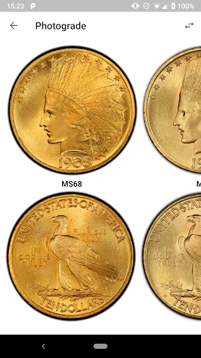 PCGS CoinFacts - U.S. Coin Val screenshot