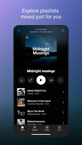 YouTube Music screenshot
