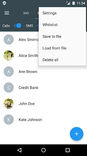 Calls Blacklist PRO - Blocker screenshot