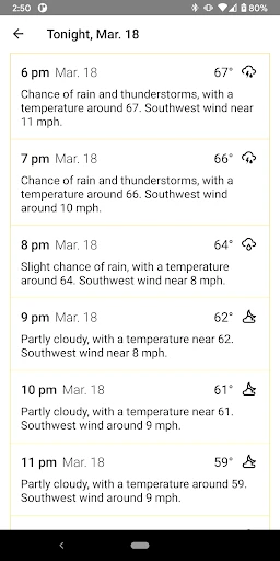 RadarX: Weather Radar/Forecast screenshot