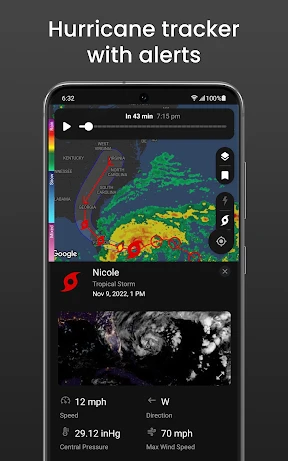 Clime: NOAA Weather Radar Live screenshot