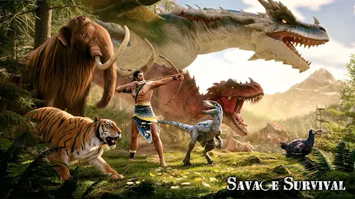 Savage Survival:Jurassic Isle screenshot