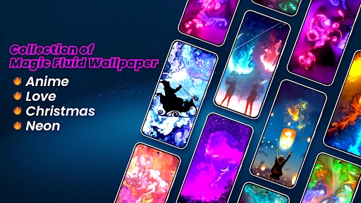 Fluid Magic: 3D Live Wallpaper screenshot