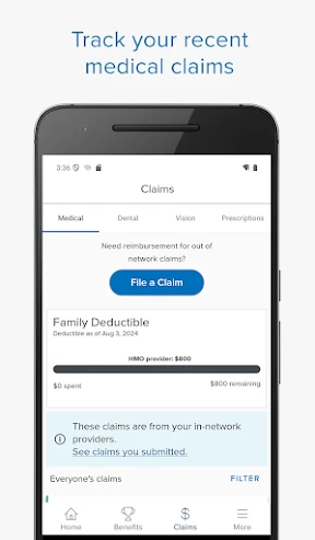 Blue Shield of California screenshot