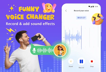 Voice Changer AI, Sound Effect screenshot