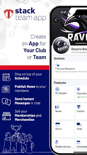 Stack Team App screenshot
