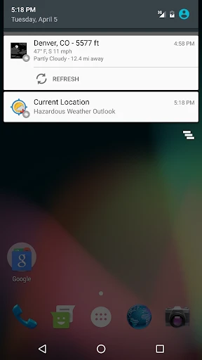NOAA Weather & Tides screenshot