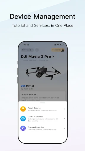 DJI Store - Try Virtual Flight screenshot