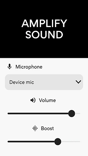 Microphone Amplifier screenshot