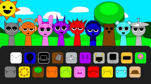 Sprunki Beat: Full Mod Music screenshot