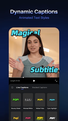 Vmake AI Captions screenshot