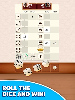 Dice Yatzy - Classic Fun Game screenshot