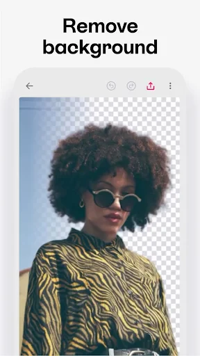 Bazaart AI Photo Editor Design screenshot