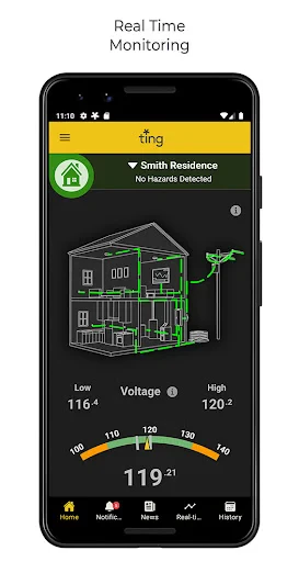 Ting Sensor screenshot