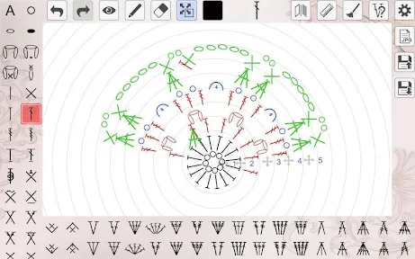 My crochet designer screenshot