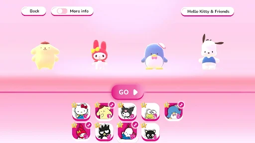 HELLO KITTY HAPPINESS PARADE screenshot