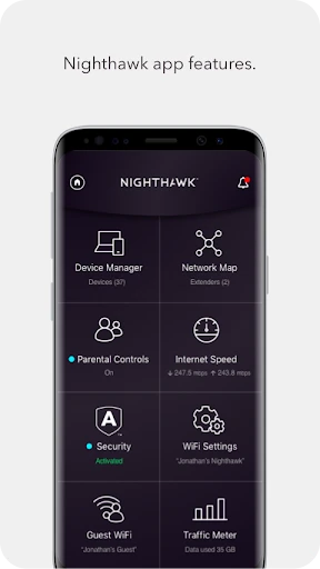 NETGEAR Nighthawk WiFi Router screenshot
