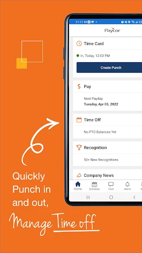 Paycor Mobile screenshot