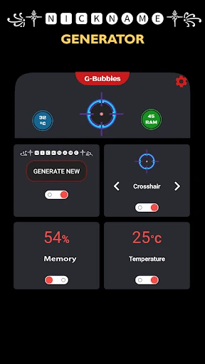 Crosshair & Nickname Generator screenshot