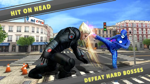 kungfu city fighting game screenshot