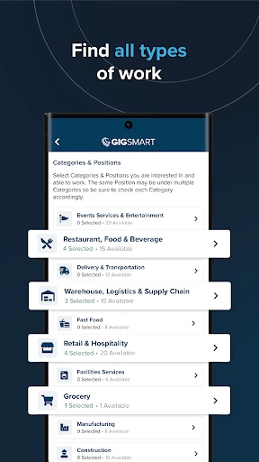 GigSmart Get Gigs screenshot