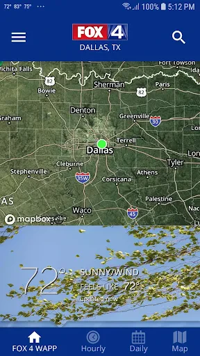 FOX 4 Dallas-Fort Worth: Weath screenshot