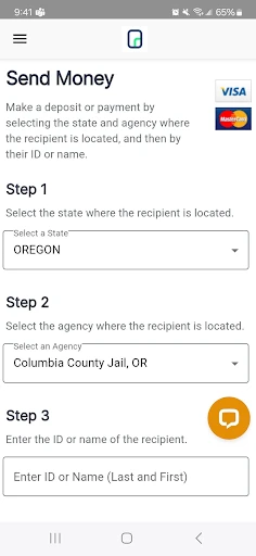 Access Corrections screenshot