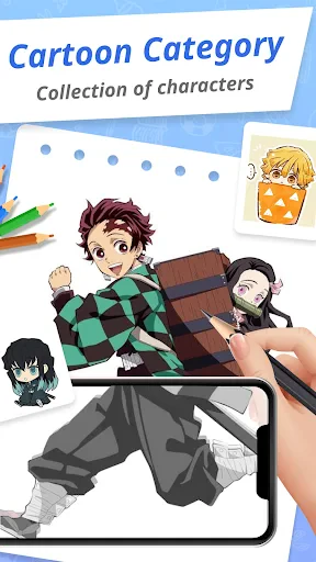 Draw Cartoon - AR Drawing App screenshot