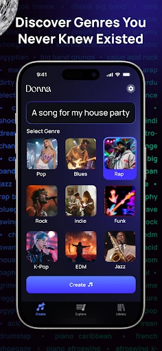 Donna AI Song & Music Maker screenshot