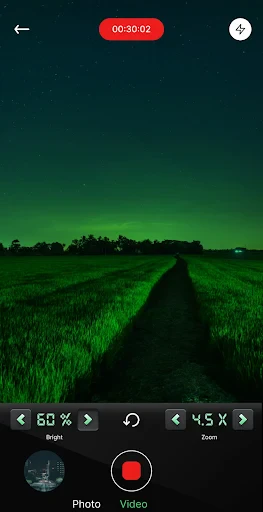 Night Camera Mode: Video Photo screenshot