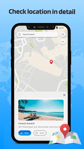 Phone Location Tracker via GPS screenshot