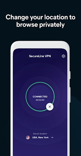 Avast SecureLine VPN & Privacy screenshot
