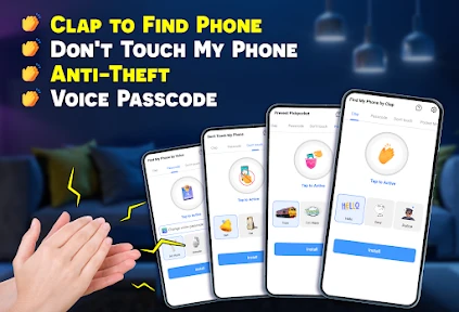 Find my Phone - Clap, Whistle screenshot