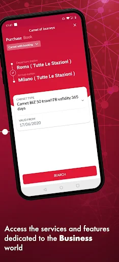 Trenitalia screenshot