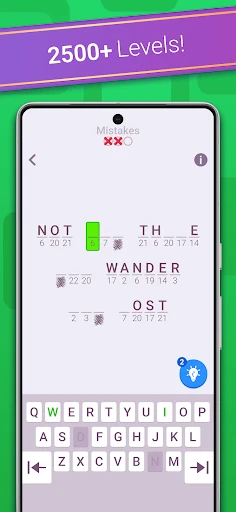 PlaySimple Cryptogram screenshot