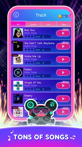 Cat Piano Tiles: Rhythm Games screenshot