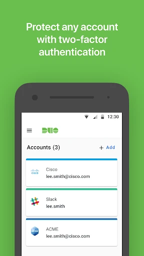 Duo Mobile screenshot