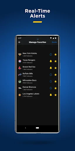 theScore: Sports News & Scores screenshot