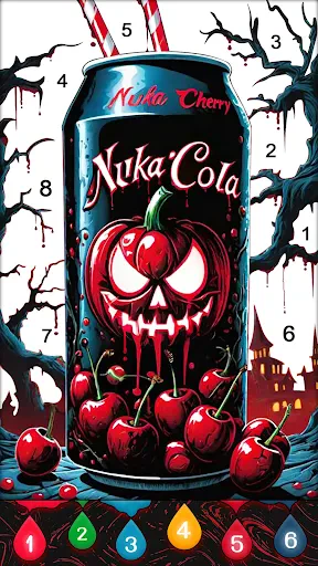 Fluid Art:Color By Number screenshot